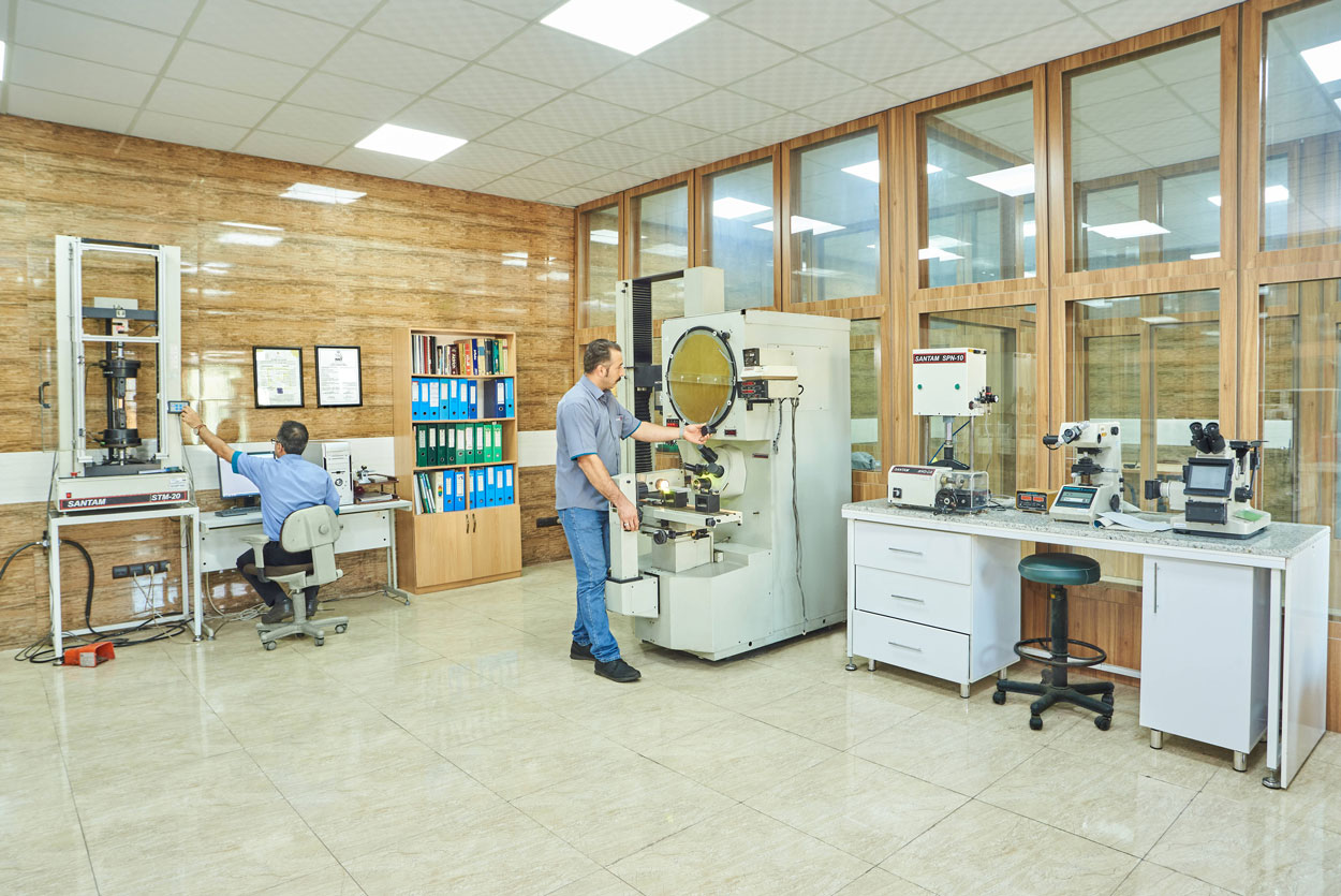 Laboratory of Radiator Iran Company