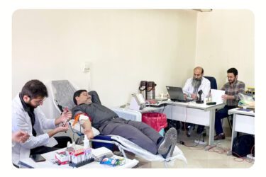 اهدای خون در شرکت رادیاتور ایران