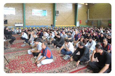 برگزاری مراسم سوگواری سرور و سالار شهیدان حضرت اباعبدالله الحسین (ع) در شرکت رادیاتور ایران